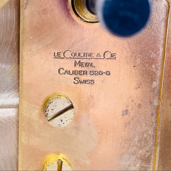 Jaeger-LeCoultre Atmos Square Face Mantel Clock Caliber 528-8 #408842 - Picture 7 of 14